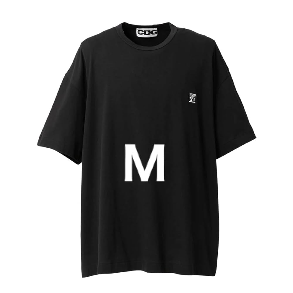 Amazon.co.jp: CDG x YI OVERSIZED TSHIRT Tシャツ M 山口一郎